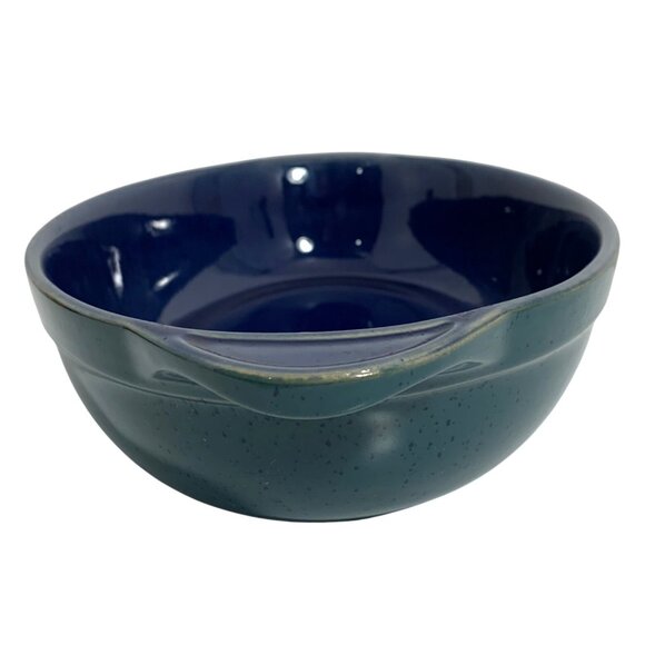 Denby-Langley HARLEQUIN 12" Oval Handles Casserole Baking Dish Baker England - Picture 3 of 8